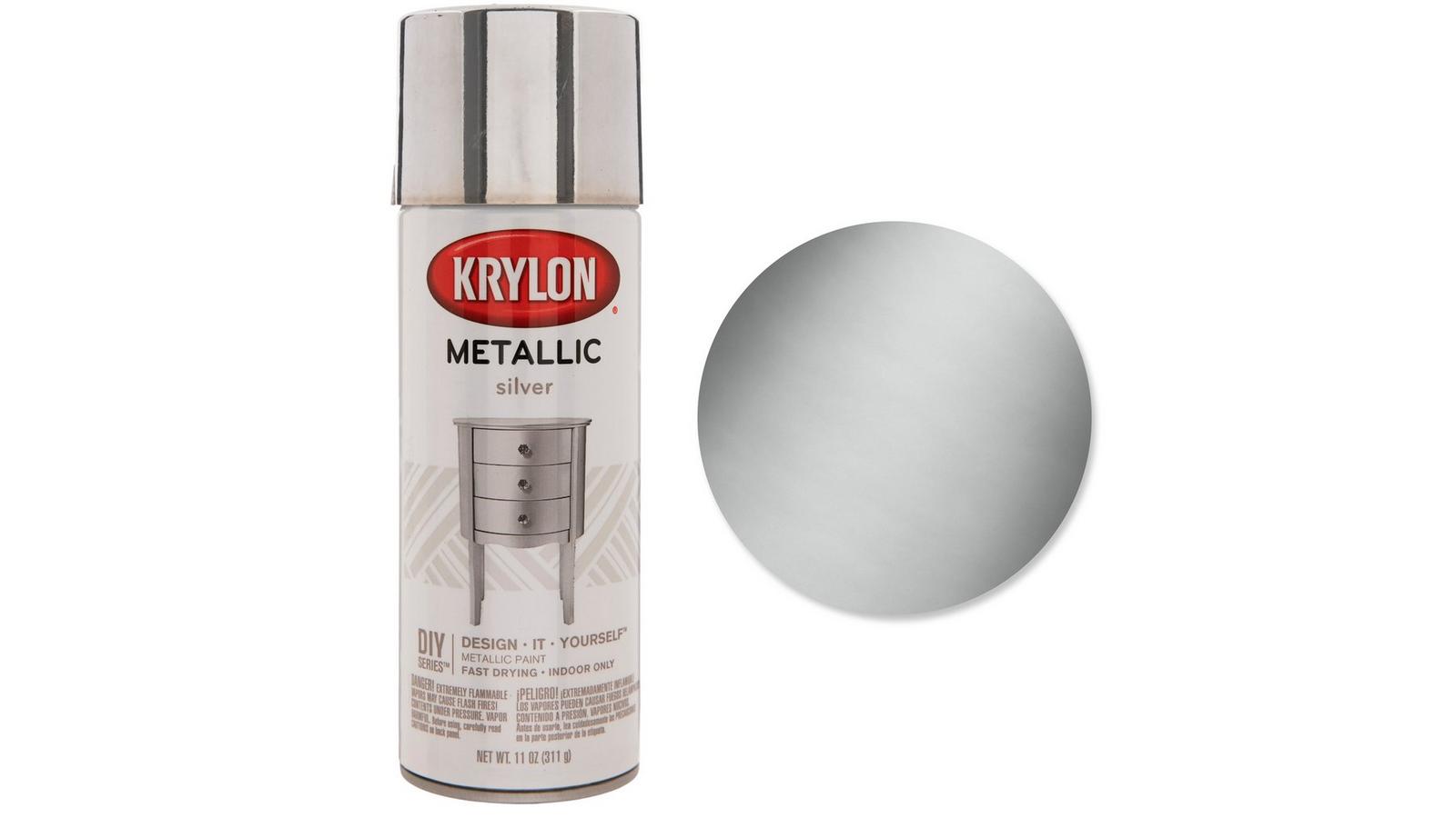Krylon Metallic Spray Paint | Hobby Lobby | 755801, image size:1600x900