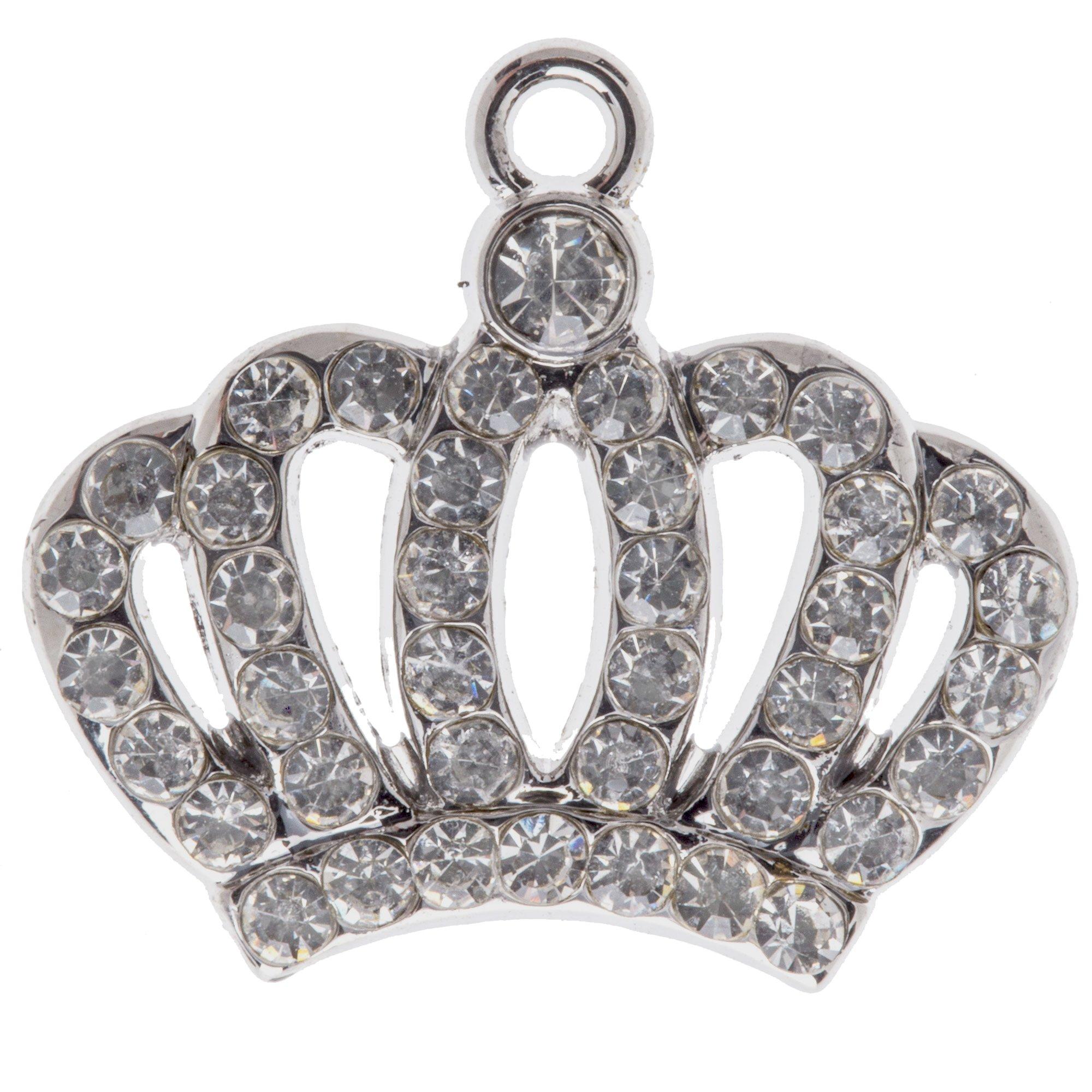 Crown Charm With Crystals, Hobby Lobby