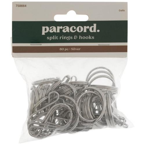 Silver - Split Rings & Hooks