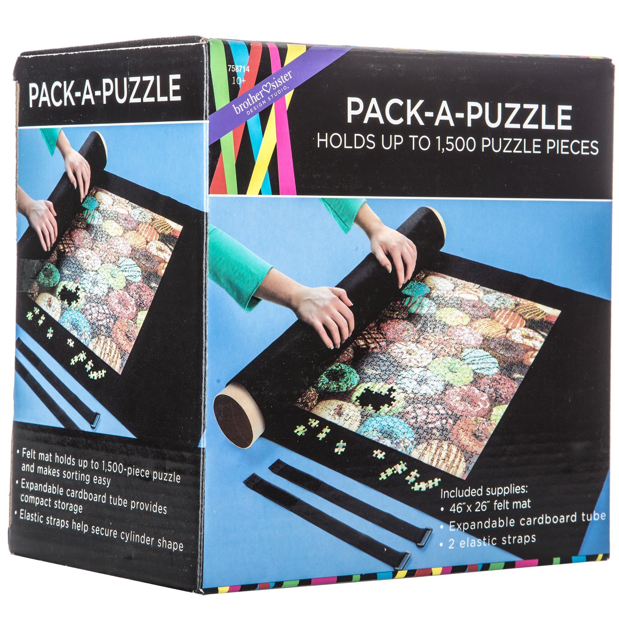 Jigsaw Puzzle Mat Roll Up - 3000 Pieces Large Puzzles Saver Board for  Adults Kids, Storage and Transport Keeper Saver Accessories Table Portable