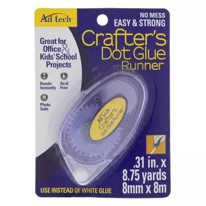 Crafter's Closet 1/4 Acid-Free Permanent Adhesive Tape Runner