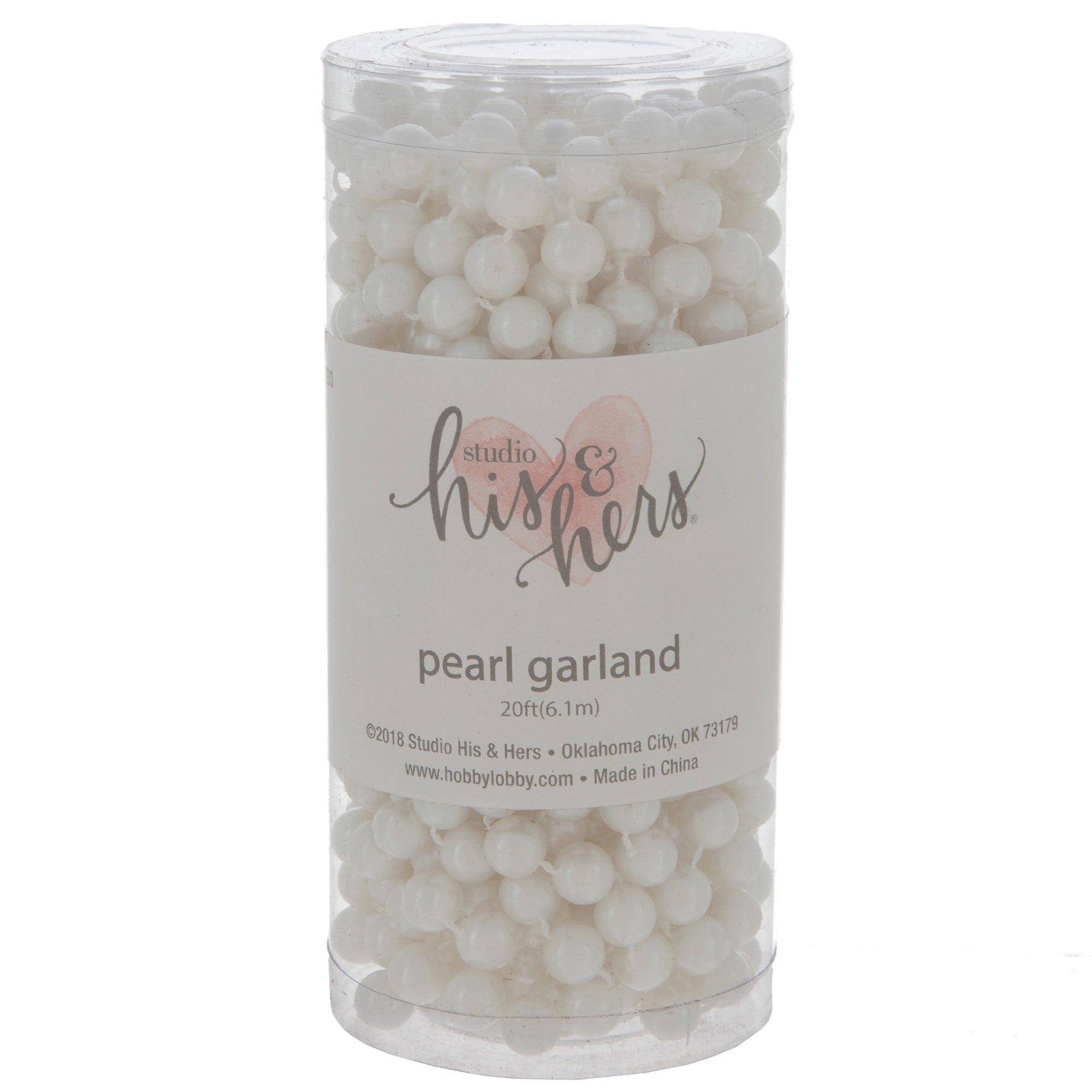 Pearl Beaded Garland Hobby Lobby 759233