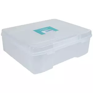  MSR Imports Crafts or Photograph Storage Case with Containers -  17 Pieces - Multicolor, Multicolored : 居家與廚房