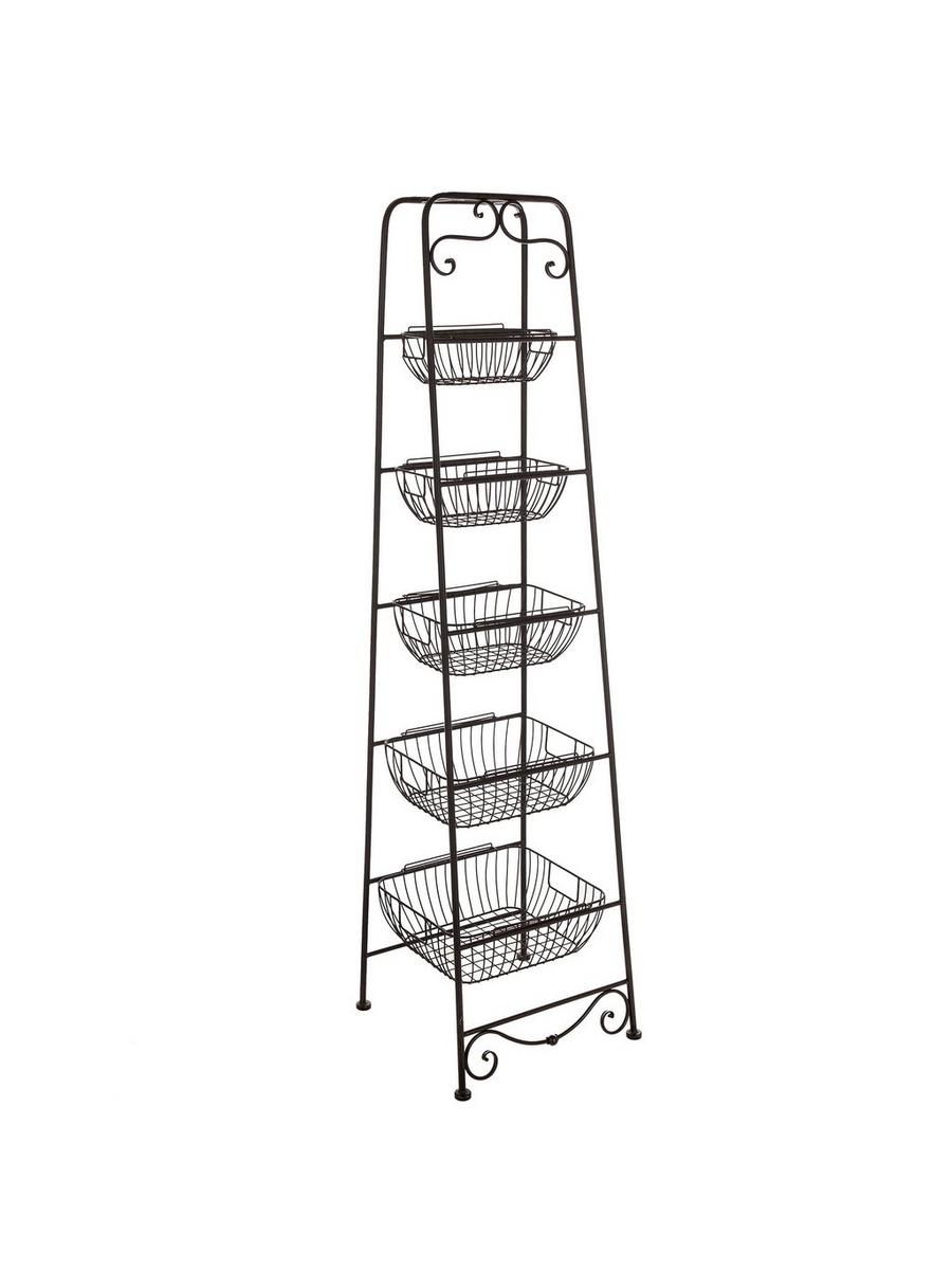 ★ Akari ★ WALLABY BASKET STAND Black IDEE】WALLABY BASKET STAND Black WALLABY BASKET STAND Black
