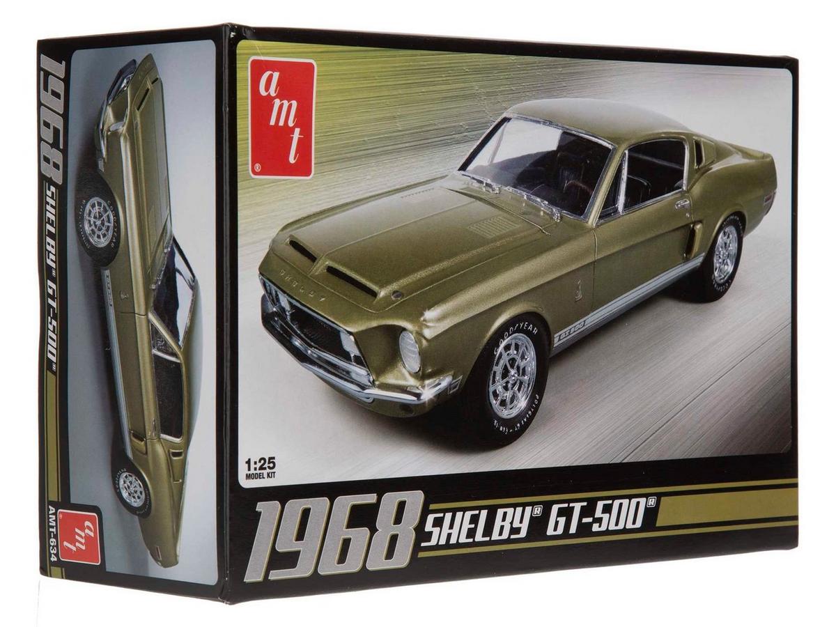 (未使用･未開封品)　AMT 1/25 1968 シェルビー GT500 og8985z Amazon.com: AMT 1968 Shelby GT 500 1:25 Scale Model Kit