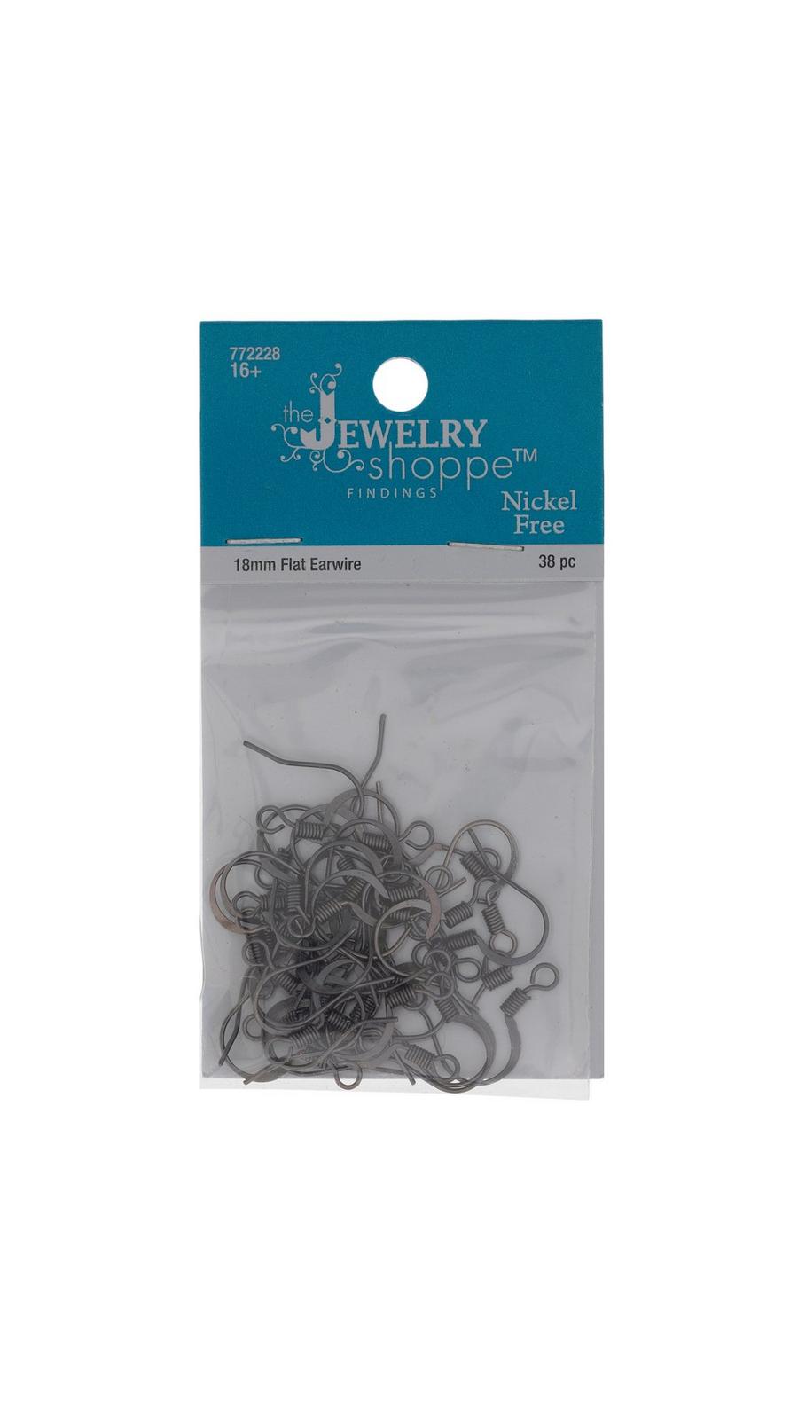 Flat Fishhook Earwires - 18mm | Hobby Lobby | 772228