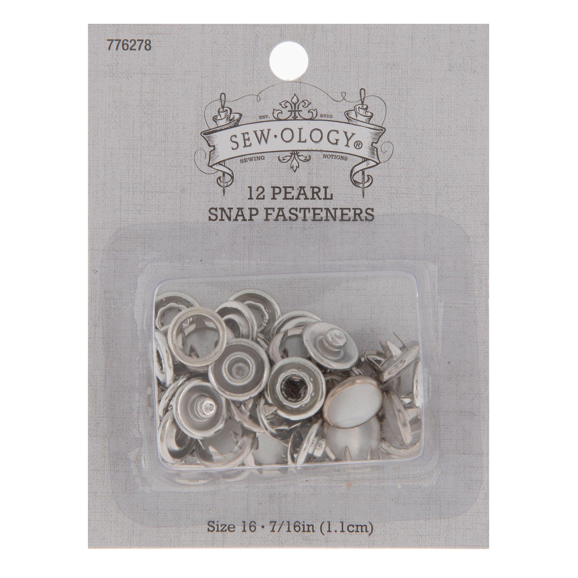 Wholesale • Unique Pearl Snaps • Polygon Snap Fastener • Snap Set