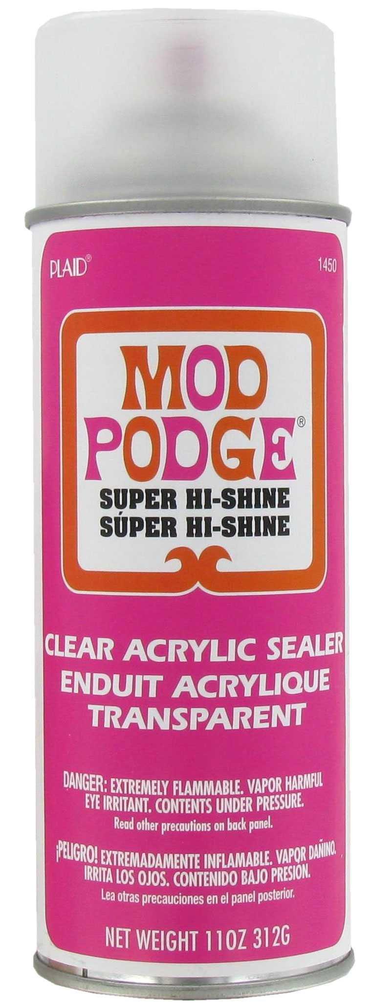 Mod Podge Super HiShine Acrylic Sealer Hobby Lobby 777540