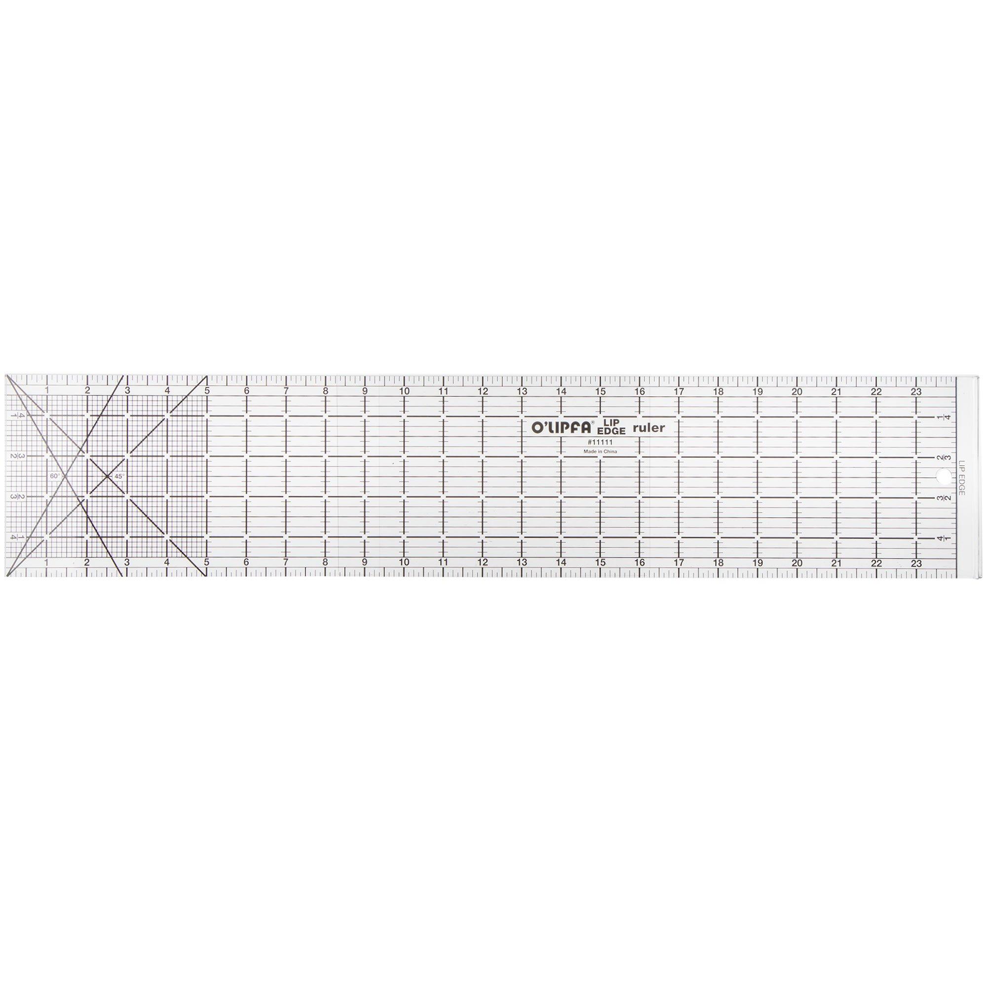 Buy Deckled Edge Paper Tearing Ruler 13 inch, Acrylic