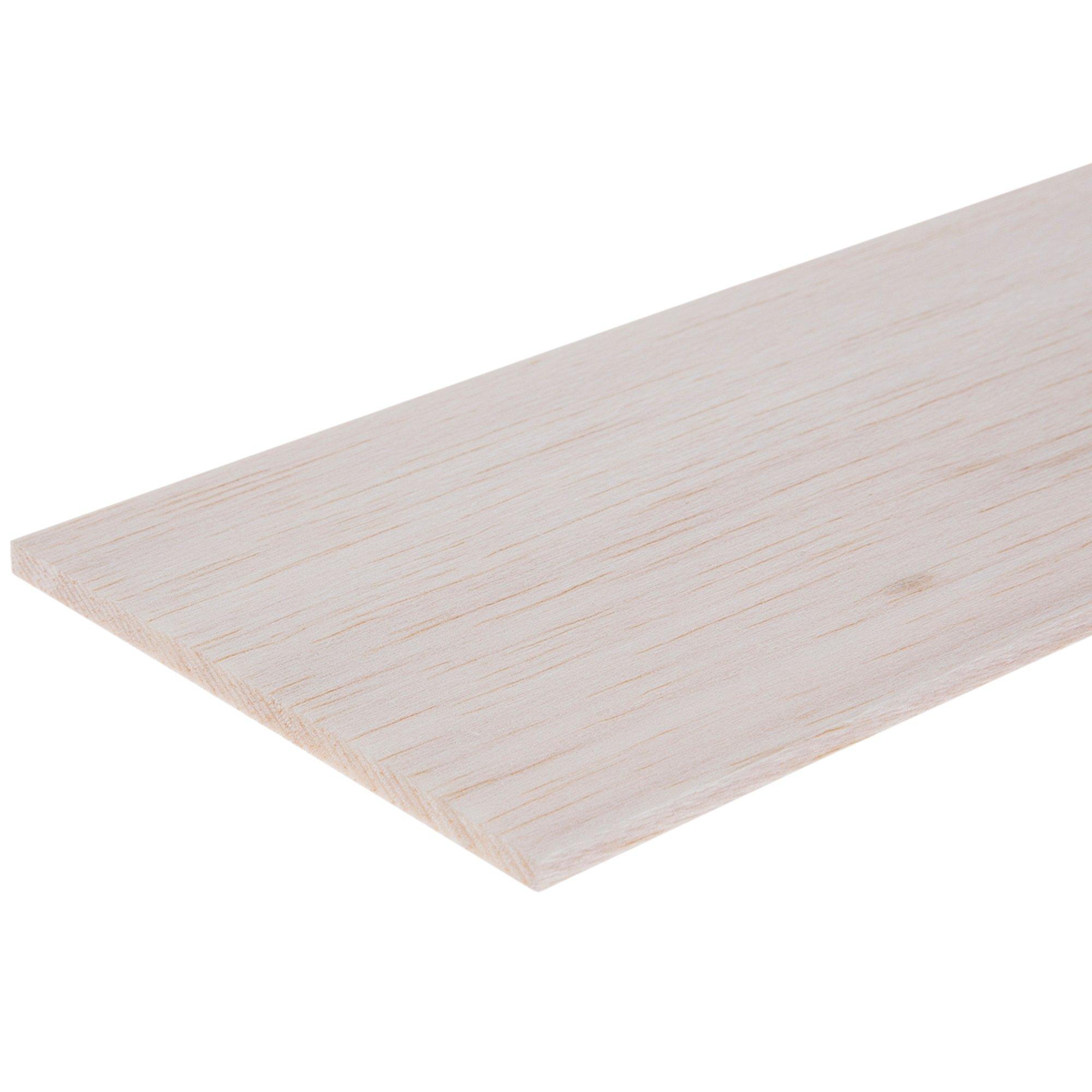 Balsa Wood Sheet 4" Hobby Lobby 782474