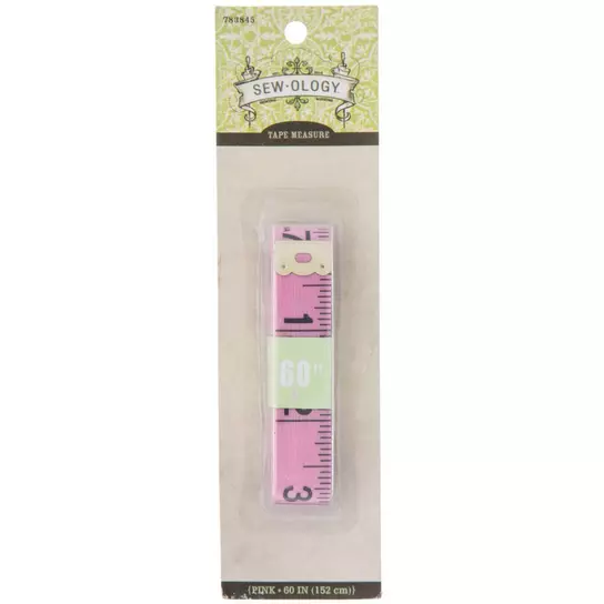 TR-16P - 60 Tailor's Tape Measure (Pink)