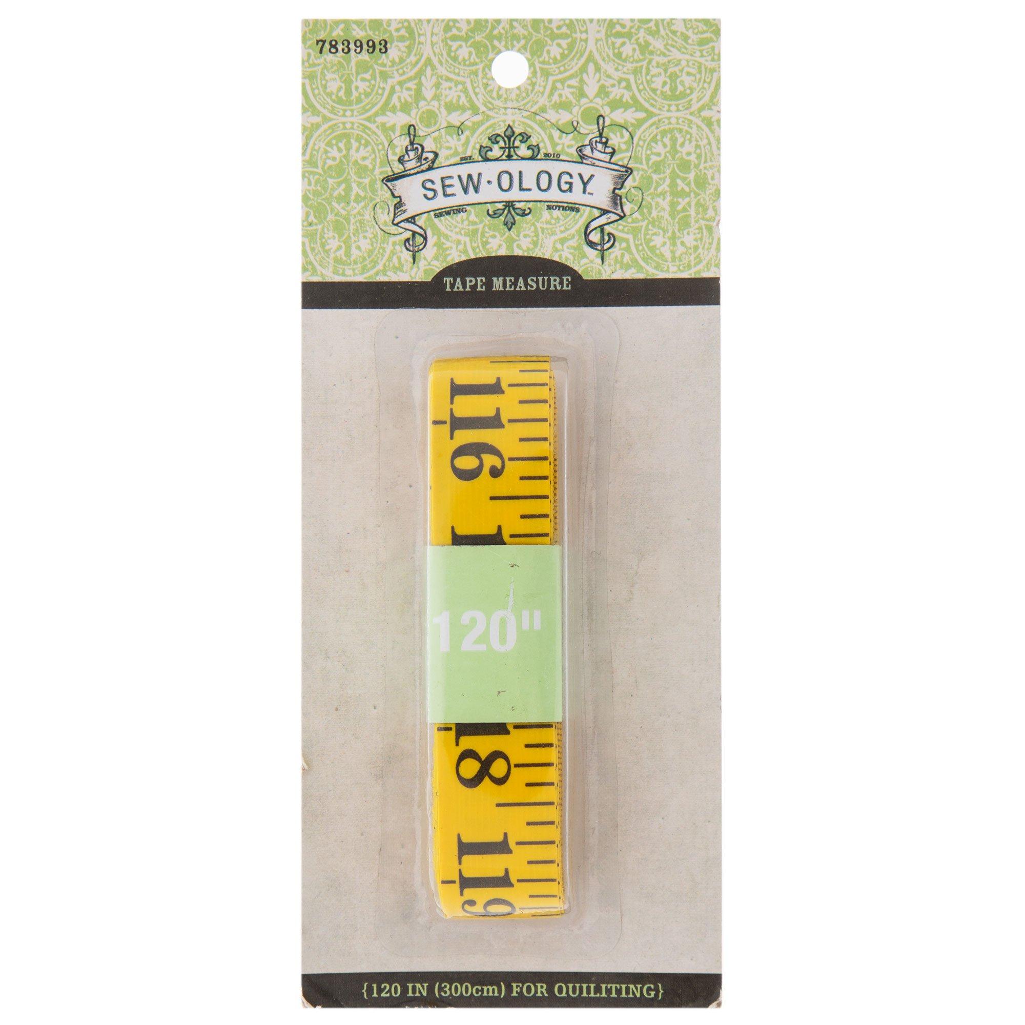 Yellow Quilting Tape Measure 120" Hobby Lobby 783993