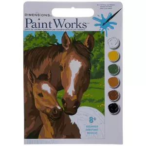 Dimensions® PaintWorks™ Flamingo Fun Paint-by-Number Kit