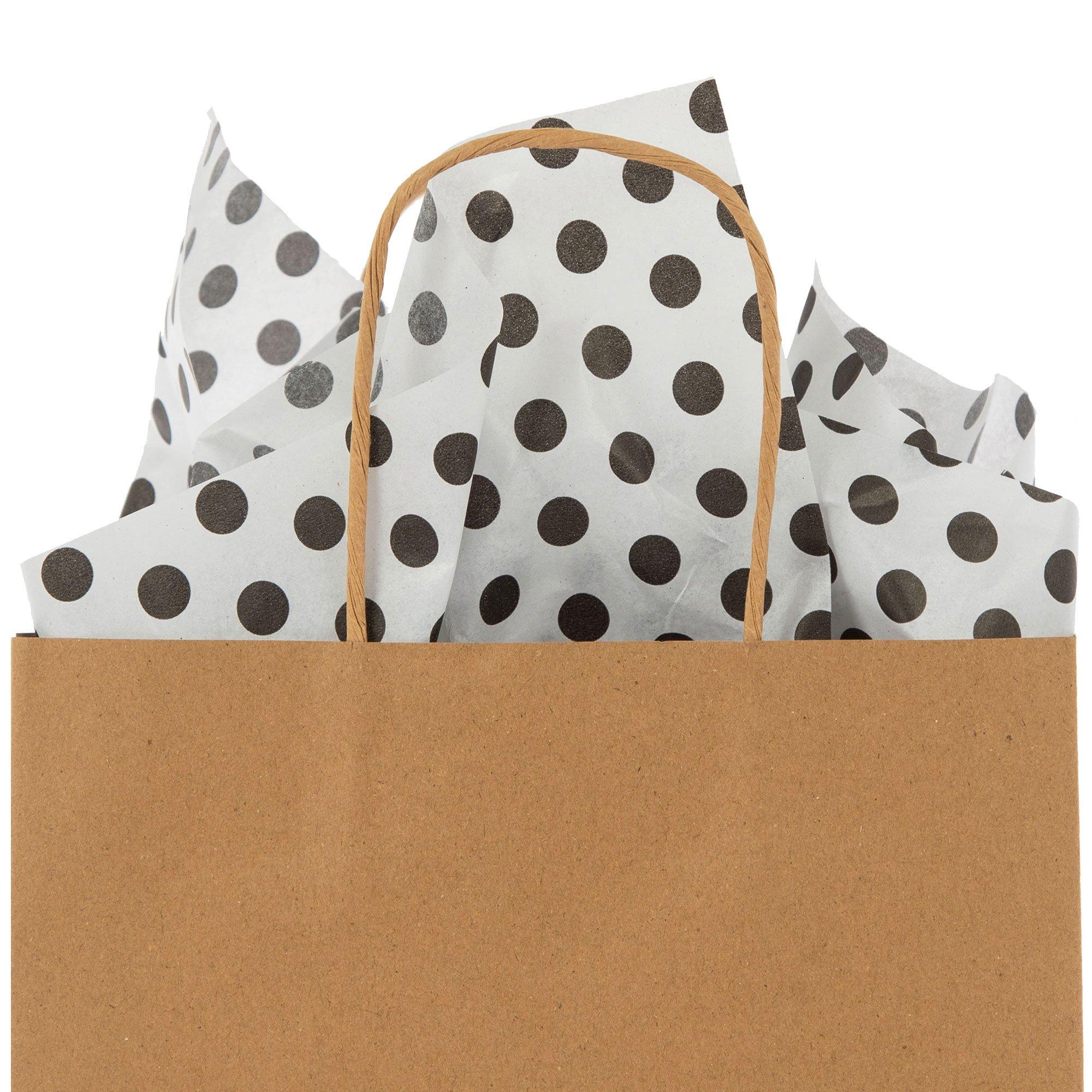 Black And Whte Polka Dot Tssue Paper | Zazzle - View #9