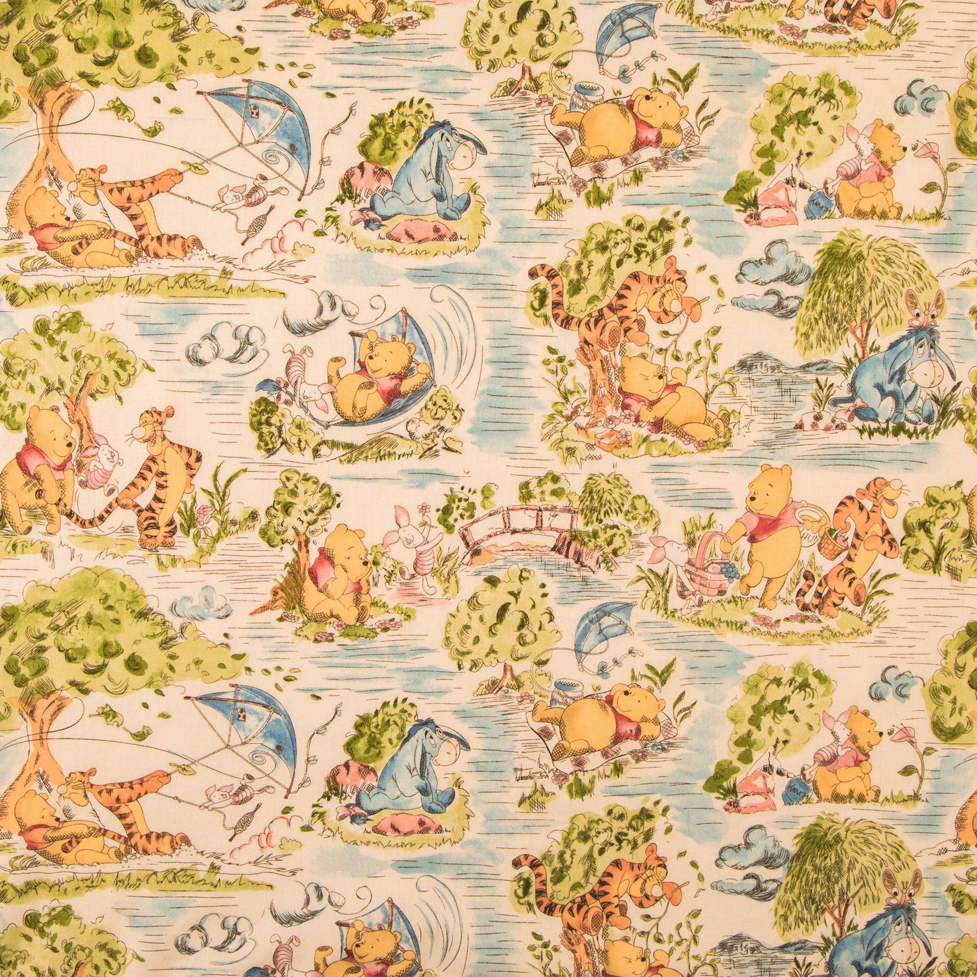 Disney Pooh Classic Cotton Fabric