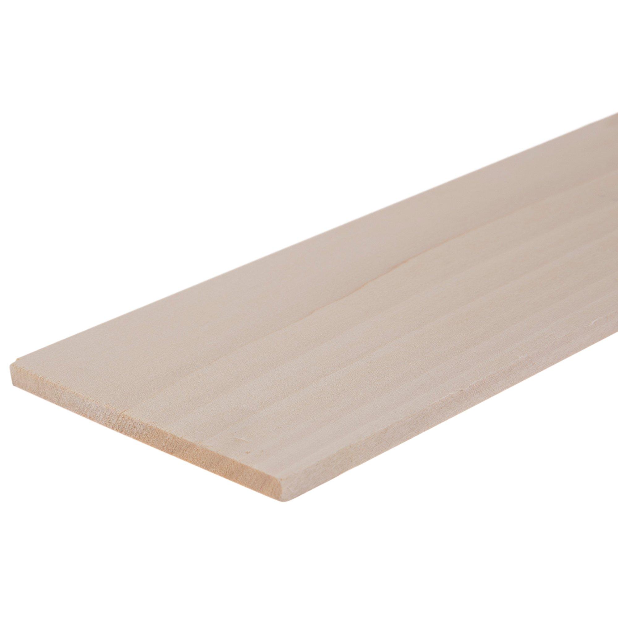 Midwest Products Co. Basswood Sheets 1/8x2x24 (15)