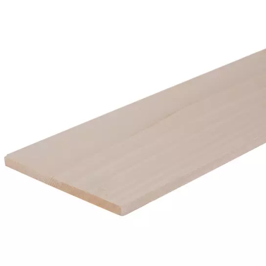 3/4 Thick, 24 Length Basswood Planks