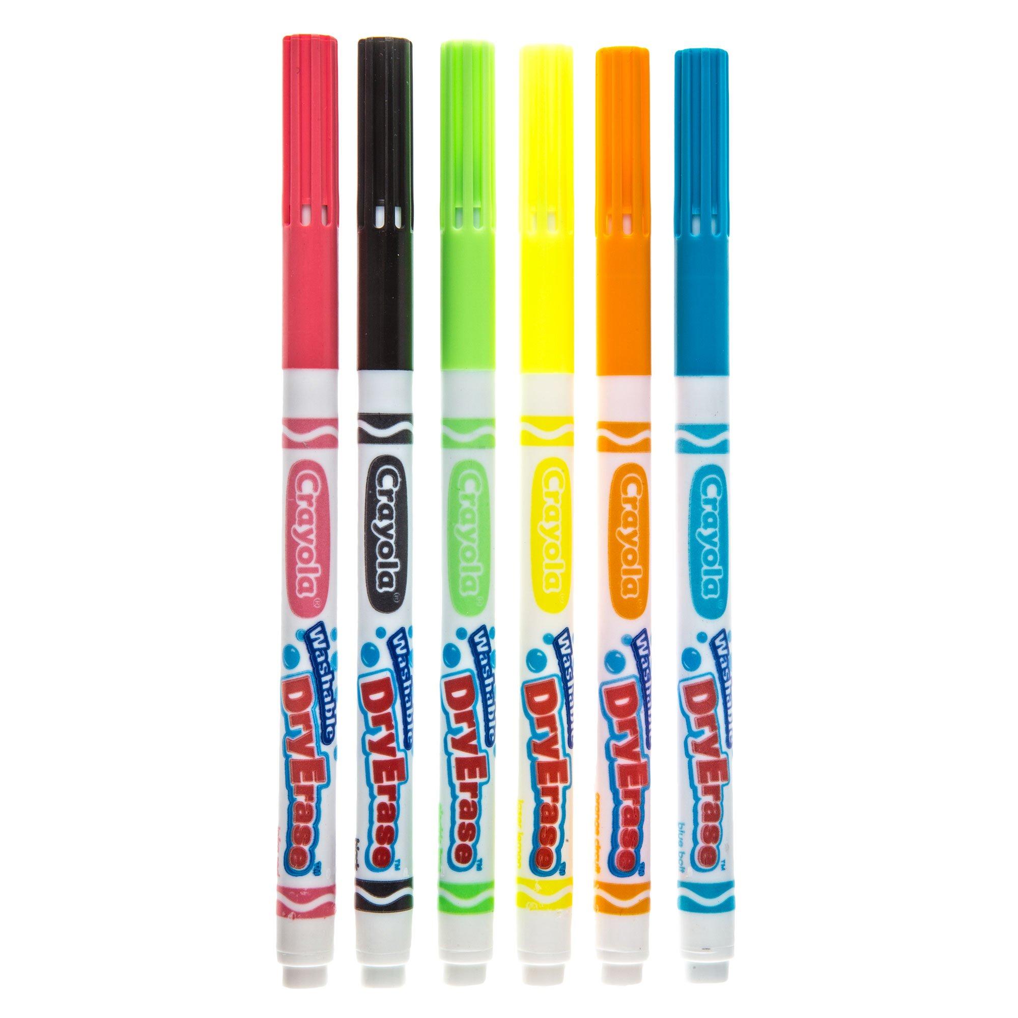 Crayola Project Erasable Poster Markers, Pack of 6