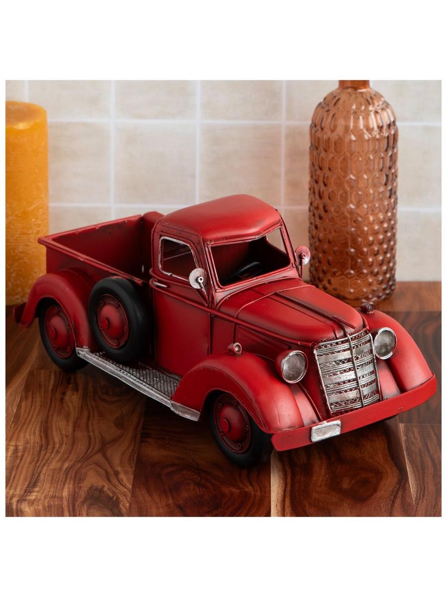 Red Vintage Metal Truck Decor | Hobby Lobby | 794321