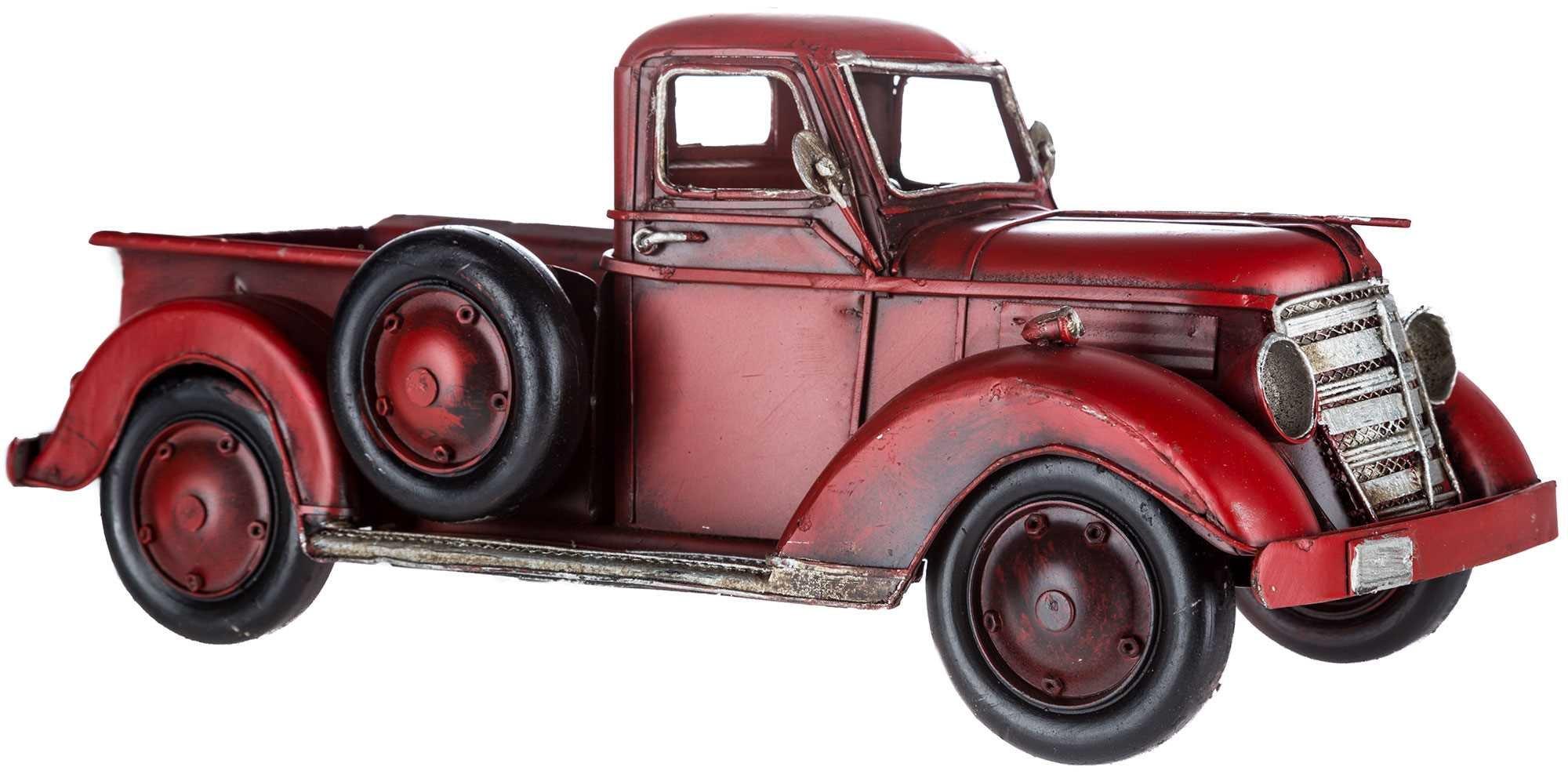 Red Vintage Metal Truck Decor Hobby Lobby 794321