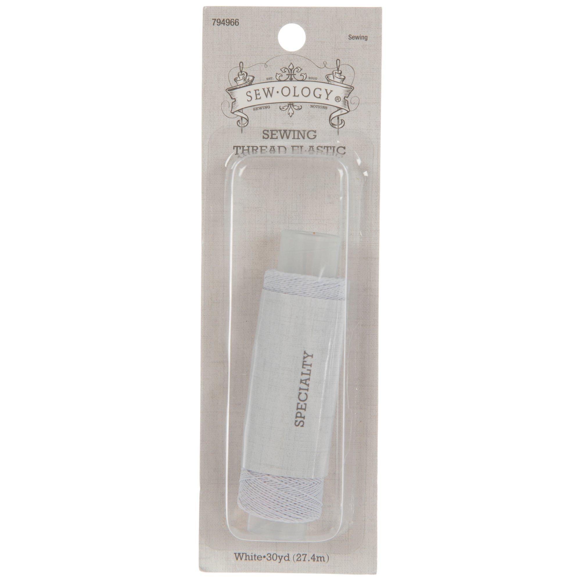 White Elastic Sewing Thread Hobby Lobby 794966