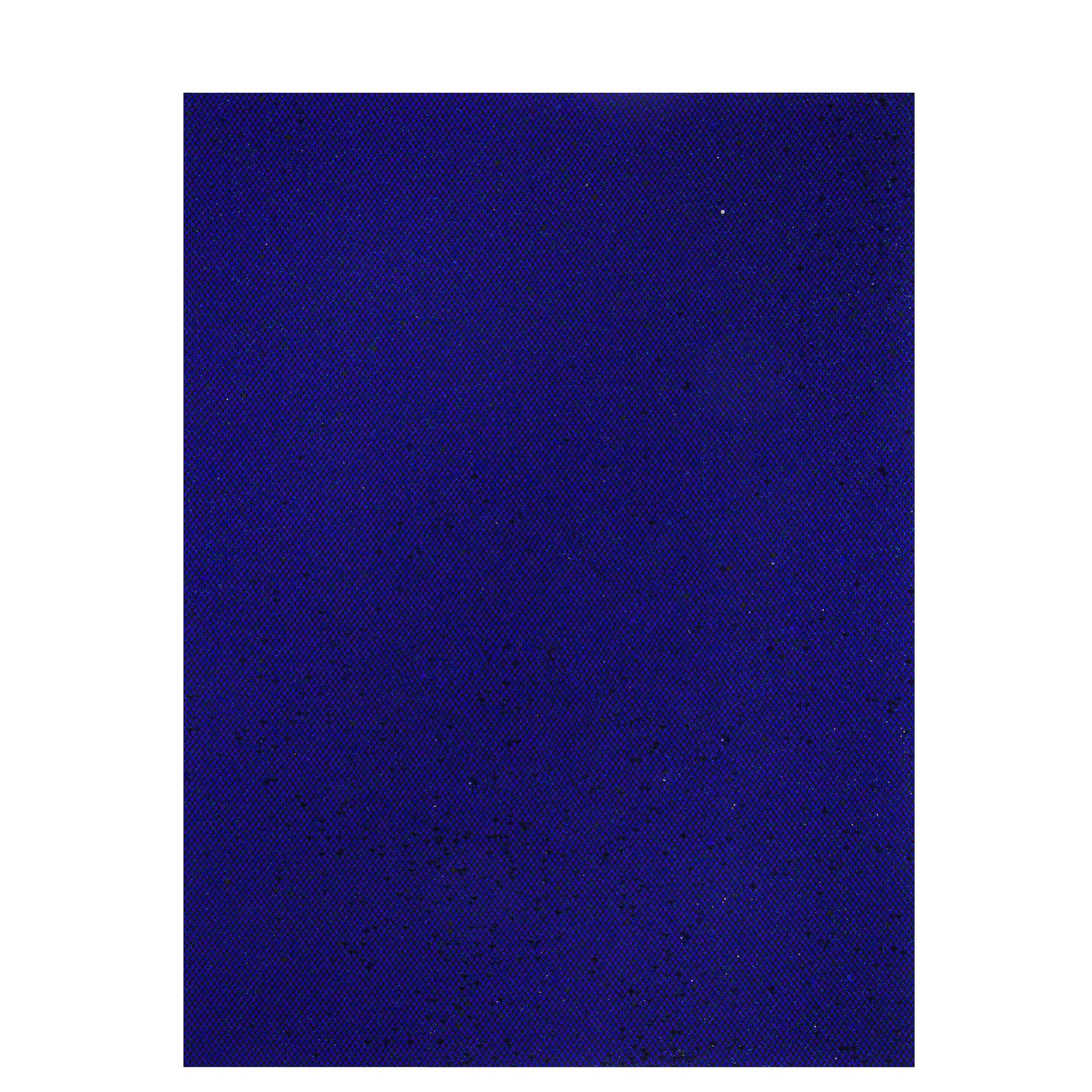 BLUE Glitter Canvas 99 Colors Chunky Blue Glitter Fabric Blue