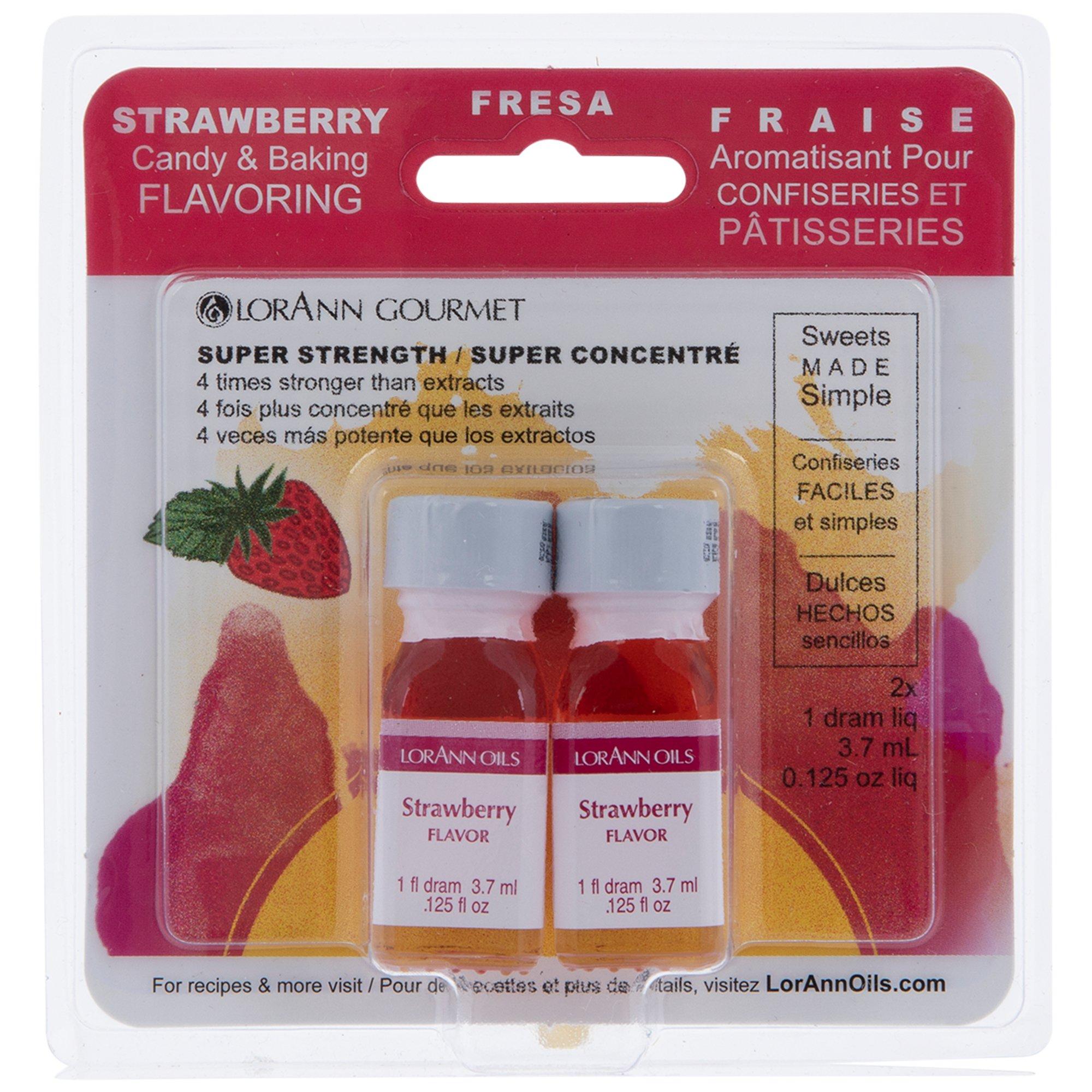  Dolce Foglia Strawberry Flavoring Oils - 1 Gallon Multipurpose  Flavoring Oil for Candy Making, Extracts and Flavorings for Baking, Lip  Balm, Ice Cream, Ultra Concentrated Ingredients : Grocery & Gourmet Food