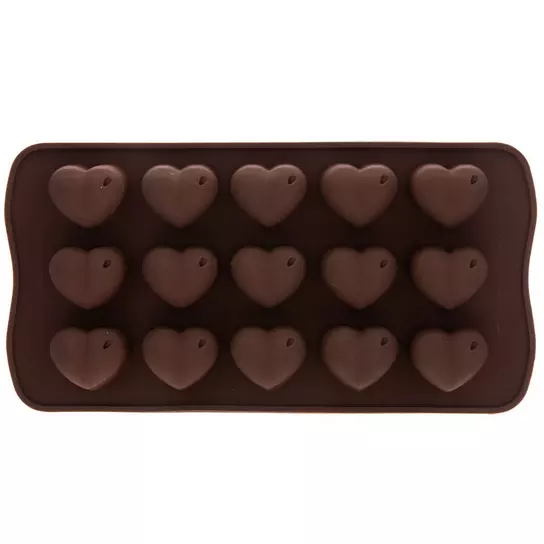 Fnochy Cyber 2023 Monday Deals 2023 Kitchen Gadgets Best Sellers 2023  Silicone Chocolate Moulds Perforated Moulds Heart Letters Various Patterns  Baking Tools 