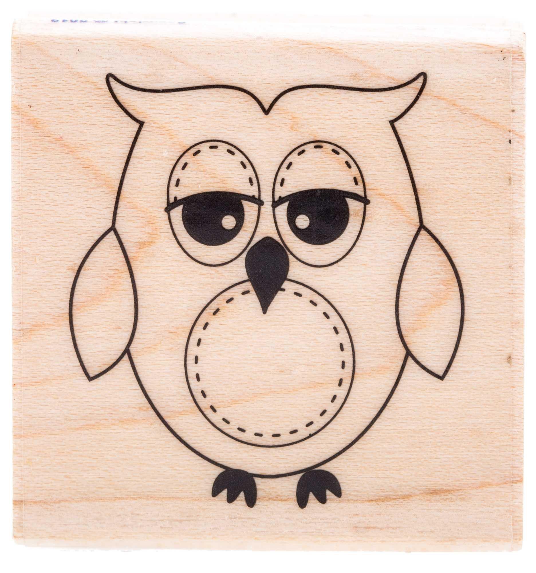 Delivered by Owl Post Rubber Stamp – Paper Pastries