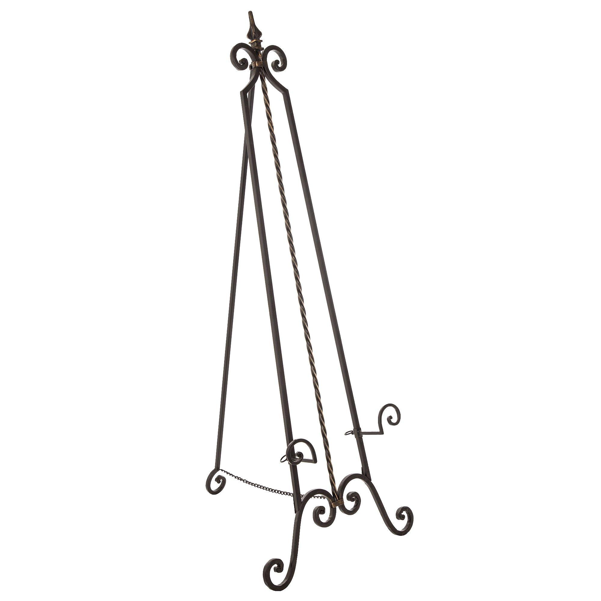 Milano Metal Floor Easel - Rigby Wedding Rentals