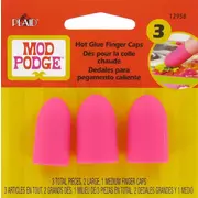 Mod Podge Hot Glue Finger Caps