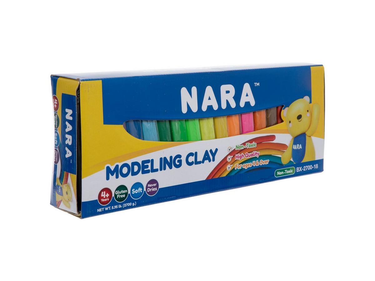 Nara Modeling Clay - 18 Piece Set | Hobby Lobby | 804203