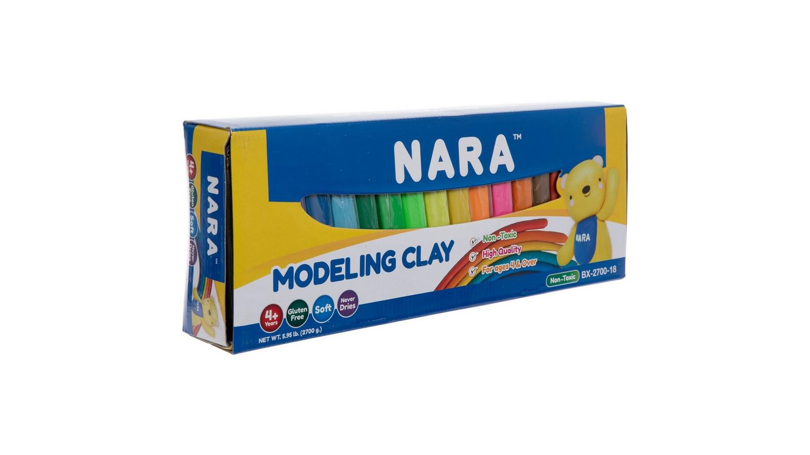 Nara Modeling Clay - 18 Piece Set | Hobby Lobby | 804203