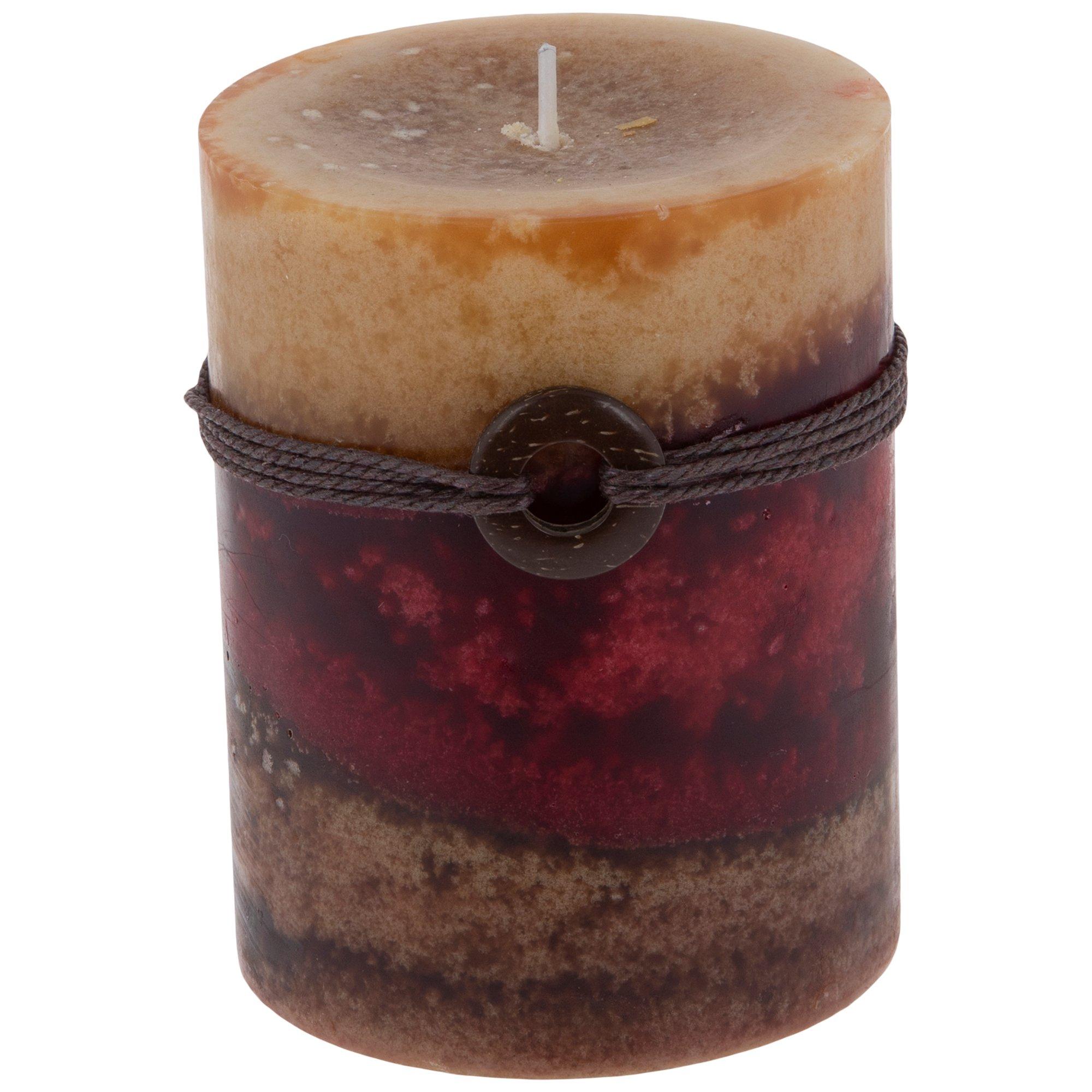 Tuscan Sunset Layered Pillar Candle Hobby Lobby 805879