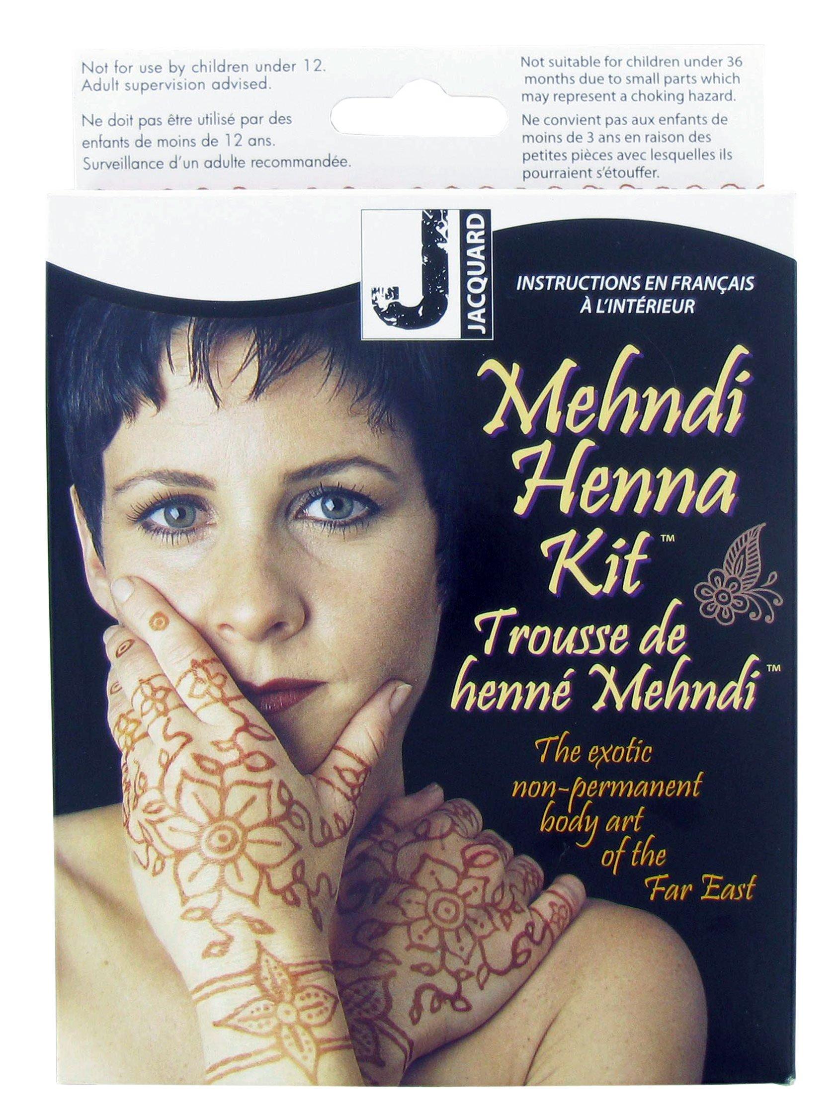 Jacquard Mehndi Henna Kit - Henna Tattoo Kits