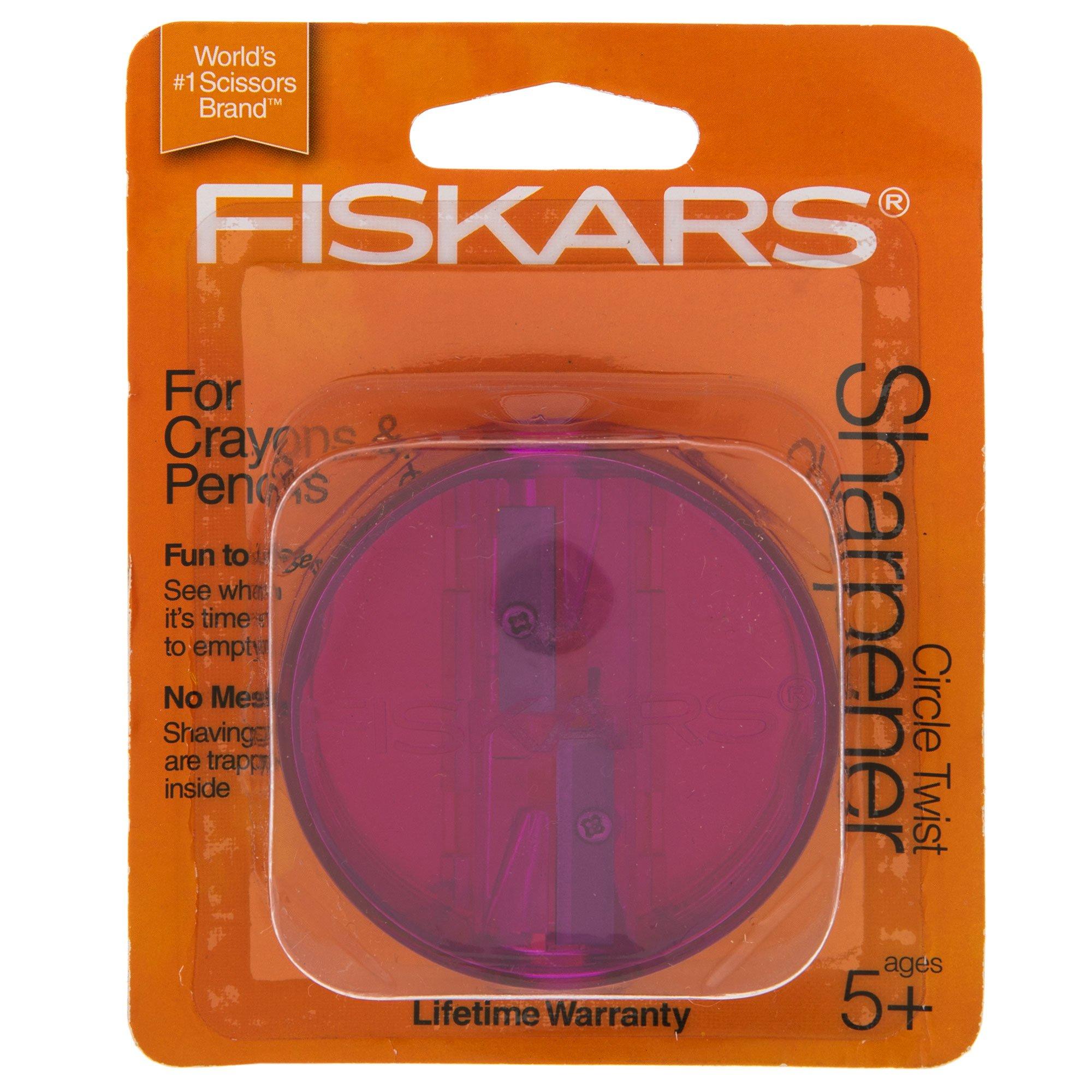 Fiskars Mess-Less Double Pencil Sharpener