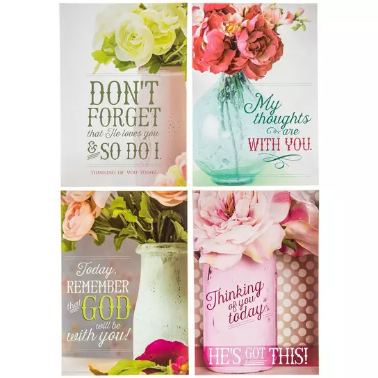 Pink Watercolor Floral Cards & Envelopes, Hobby Lobby