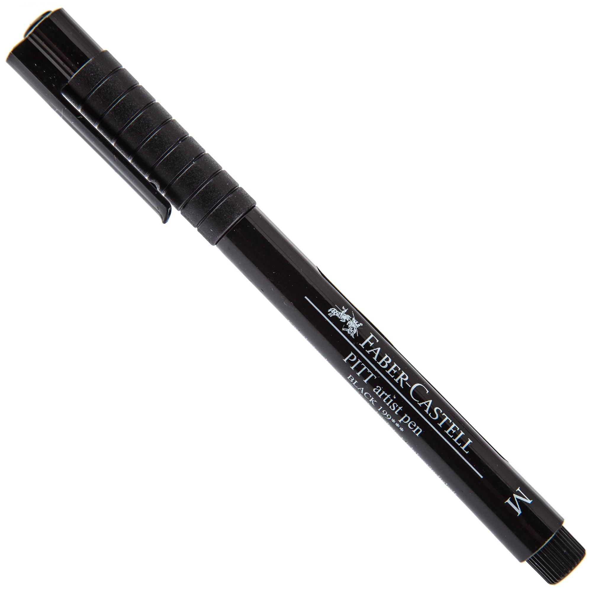 Black Faber-Castell PITT Artist Medium Pen - 0.7mm