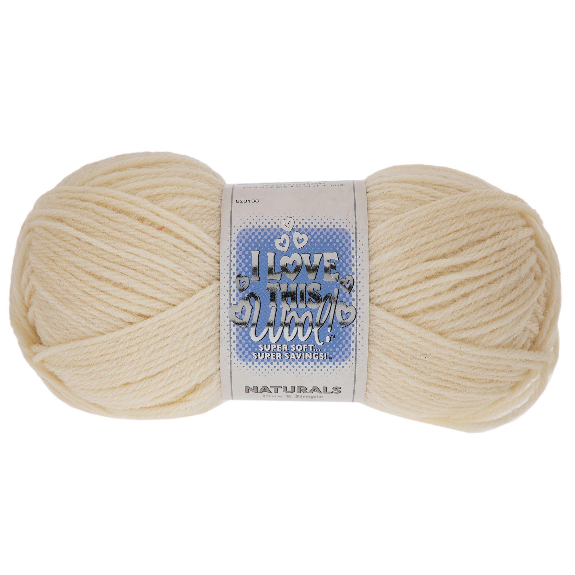  Hobby Lobby White I Love This Yarn