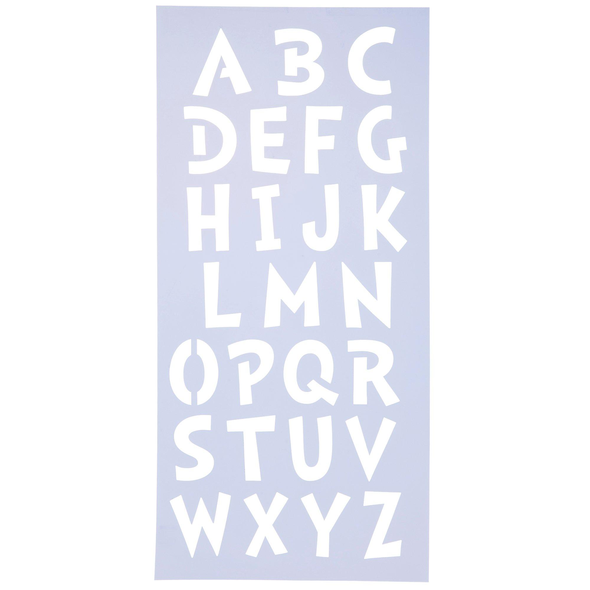 Uppercase Student Alphabet Stencils Hobby Lobby 825869