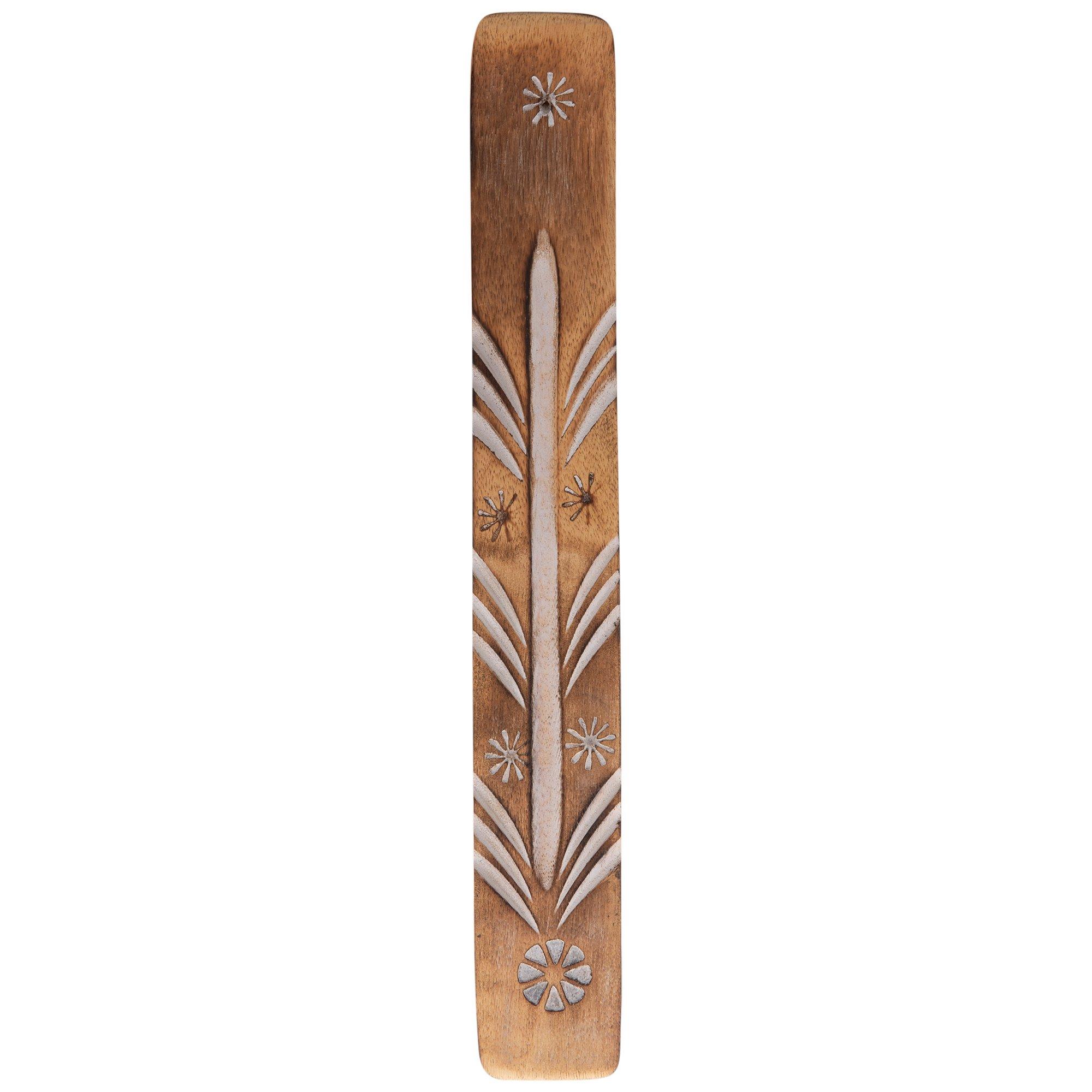 Floral Engraved Wood Incense Holder Hobby Lobby 827352