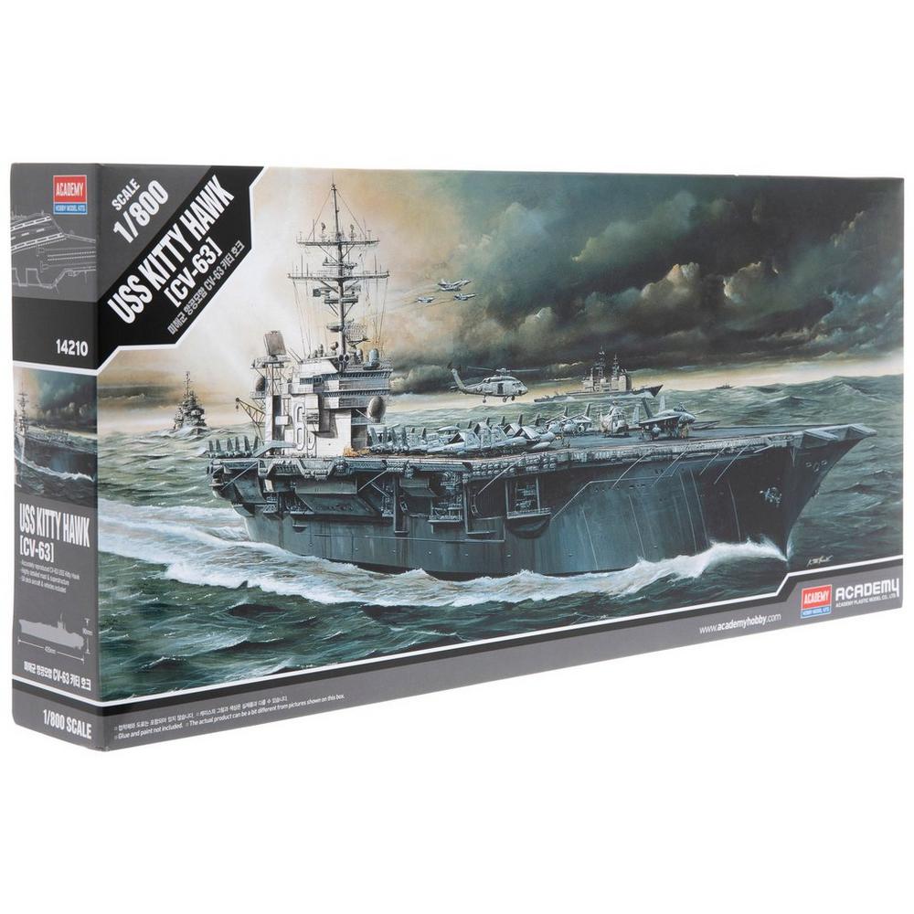 けいおん! USS Kitty Hawk (CV-63) 1/700 USS Kitty Hawk CV-63 Model Kit | Hobby Lobby | 834820