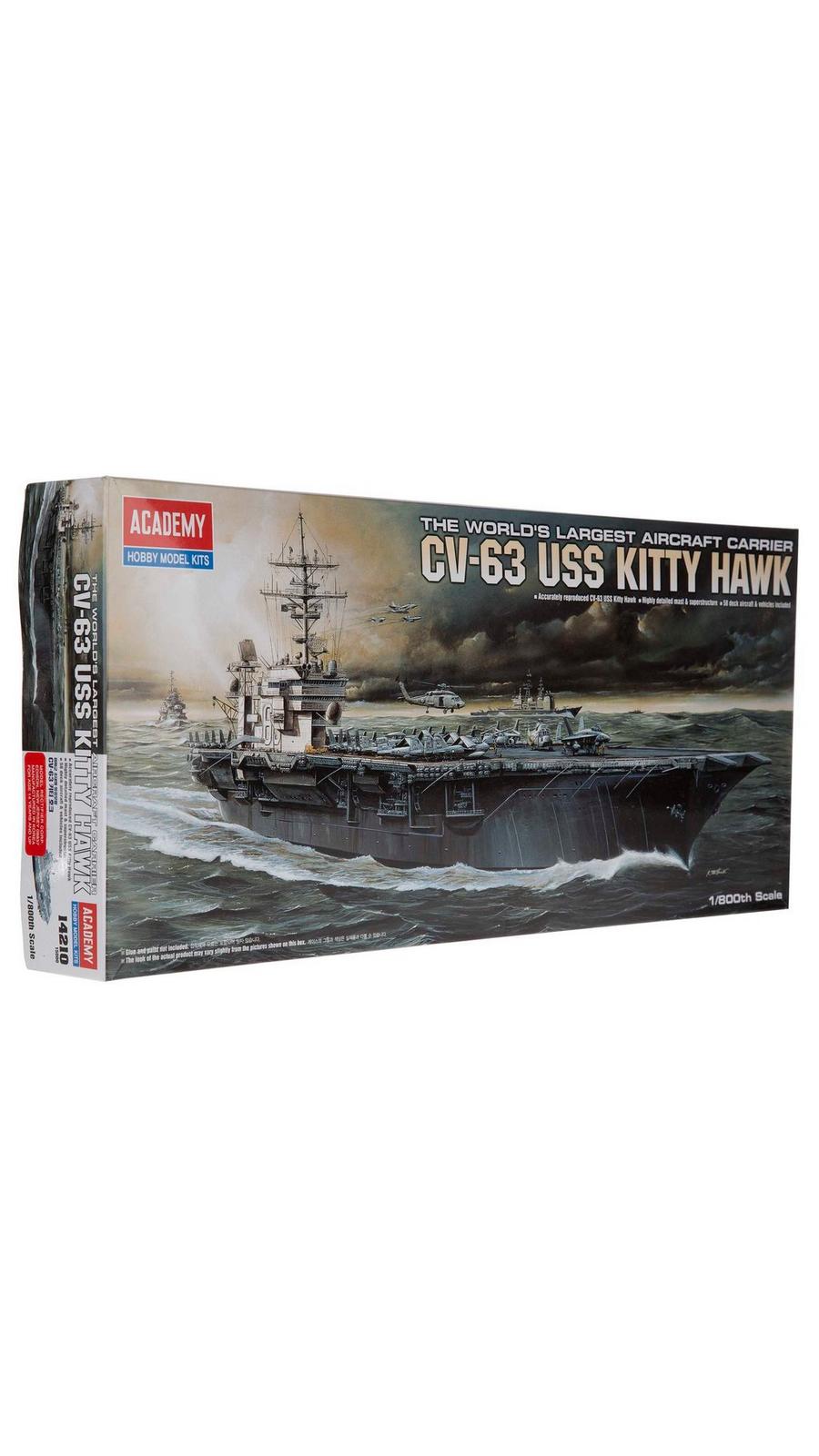 けいおん! USS Kitty Hawk (CV-63) 1/700 Trumpeter 1/700 Scale USS Kitty Hawk CV-63 Aircraft Carrier