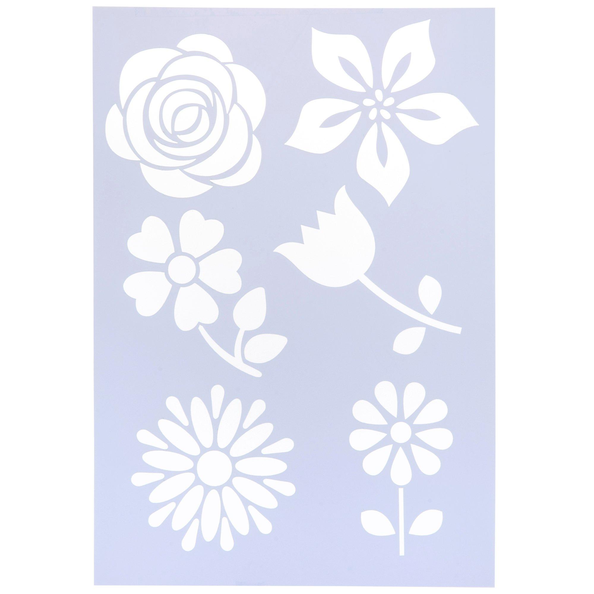 Flowers Stencil | Hobby Lobby | 835900