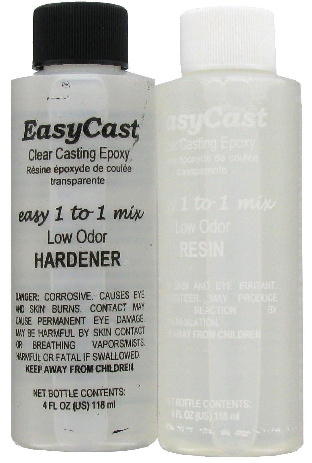 Easy Cast Clear Casting Epoxy Resin 8 Ounce Kit Castin Craft