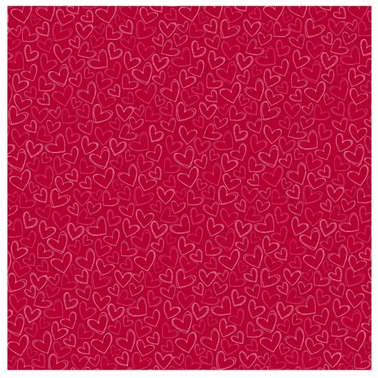 Baby Pink Hearts Scrapbook Paper - 8 1/2 x 11, Hobby Lobby