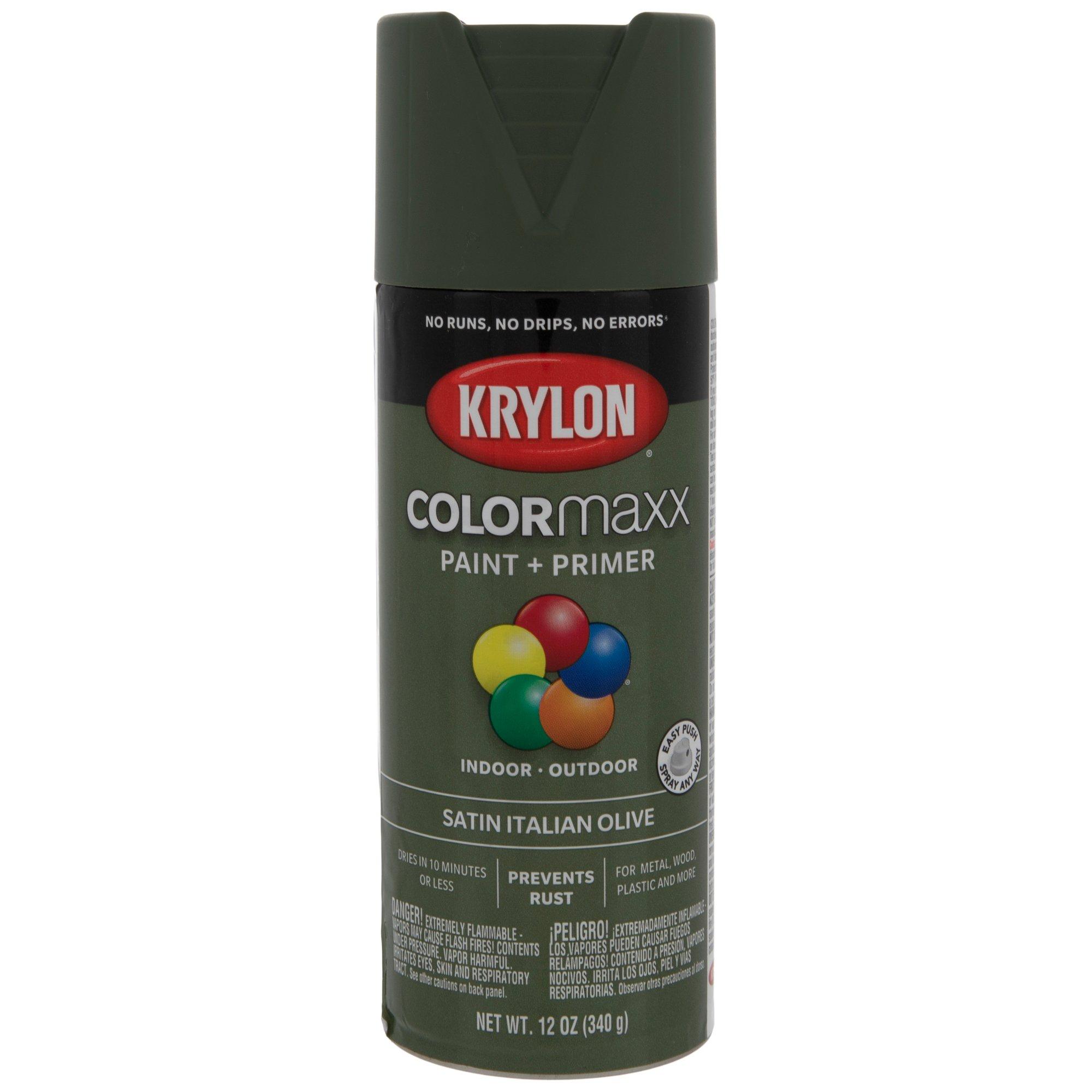 Krylon ColorMaxx Satin Spray Paint & Primer Hobby Lobby 850115