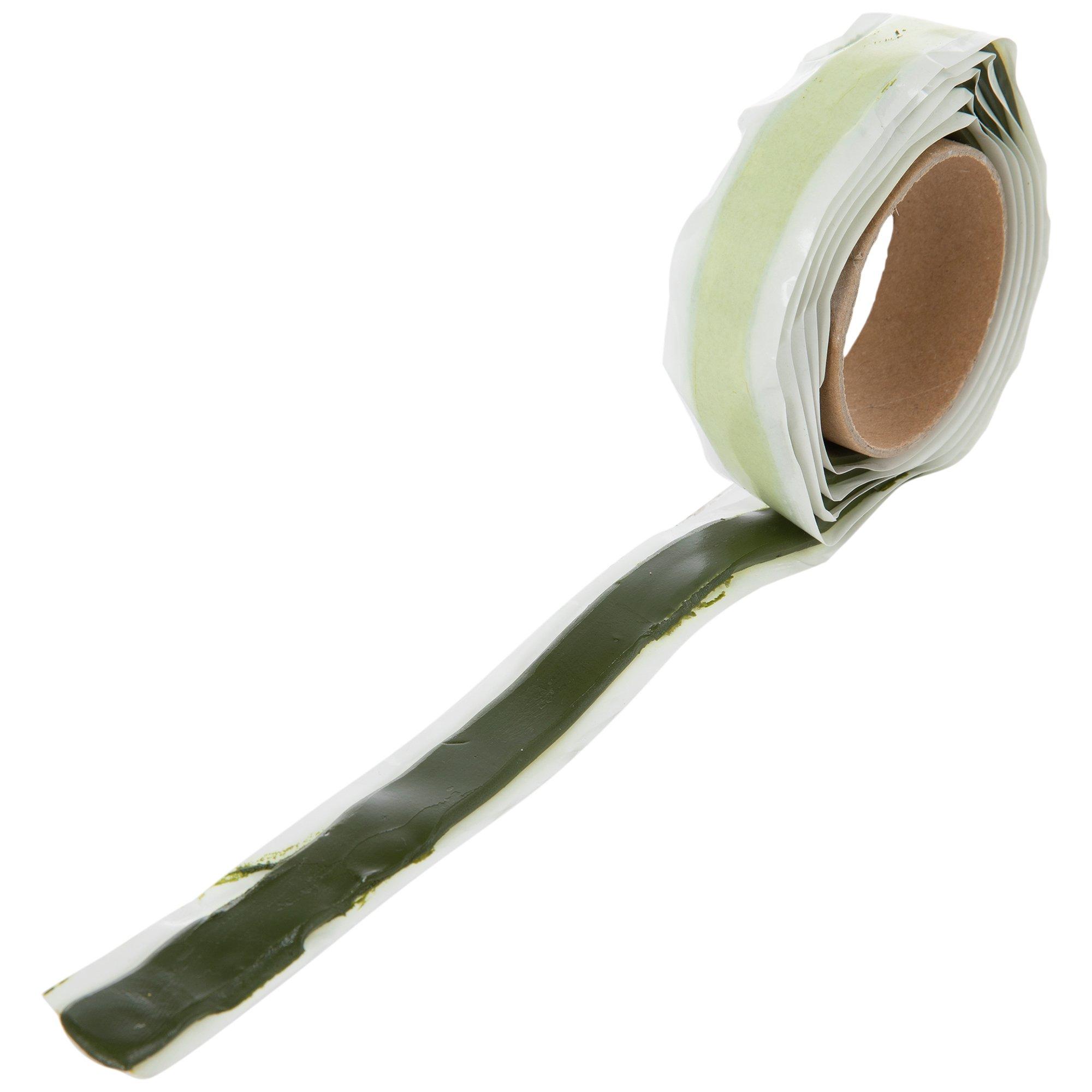 Green Floral Clay Strip view 1