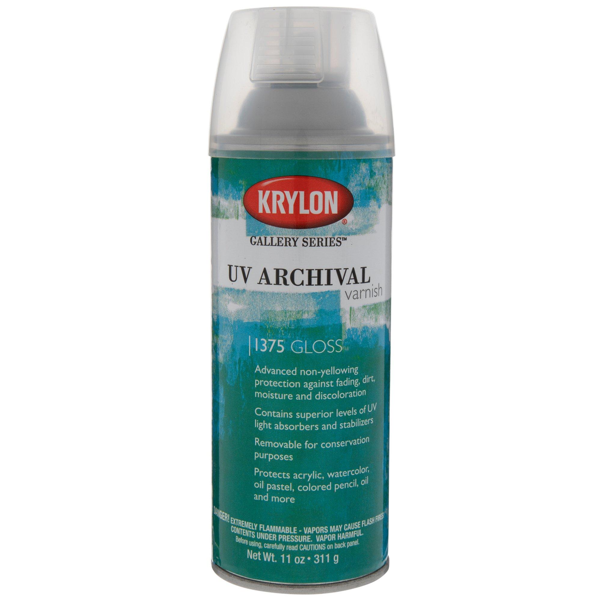 Krylon UV Archival Varnish Hobby Lobby 850826