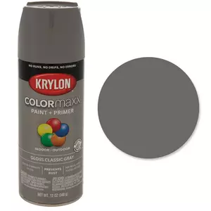 Krylon ColorMaxx Glossy Spray Paint & Primer